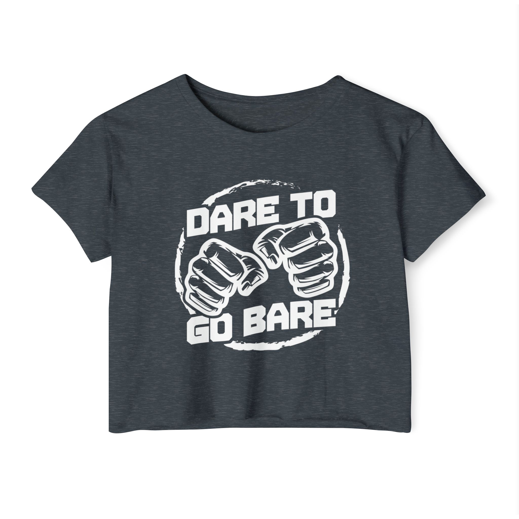 Dare To Go Bare Crop Top (Dark) - Image 9