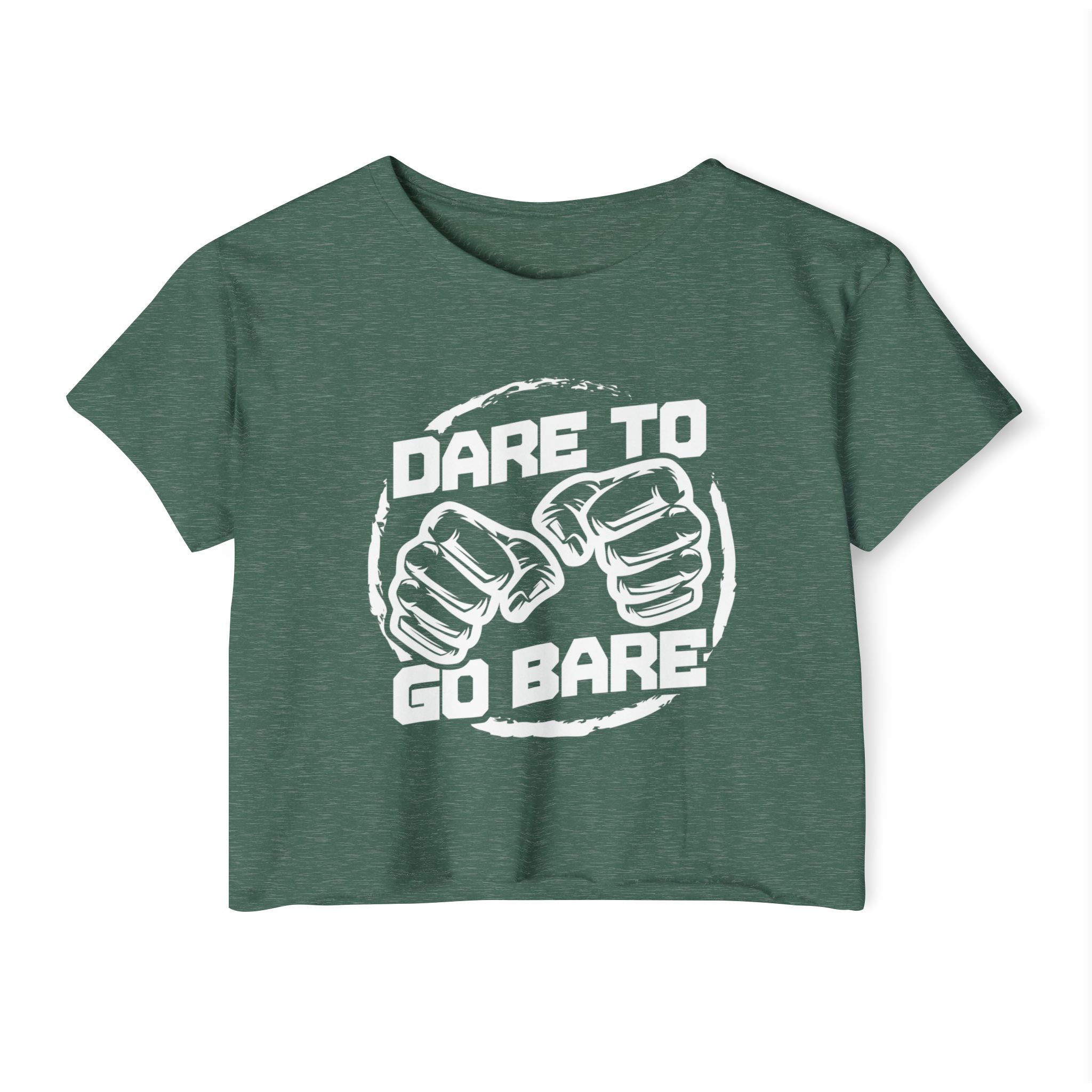 Dare To Go Bare Crop Top (Dark) - Image 5