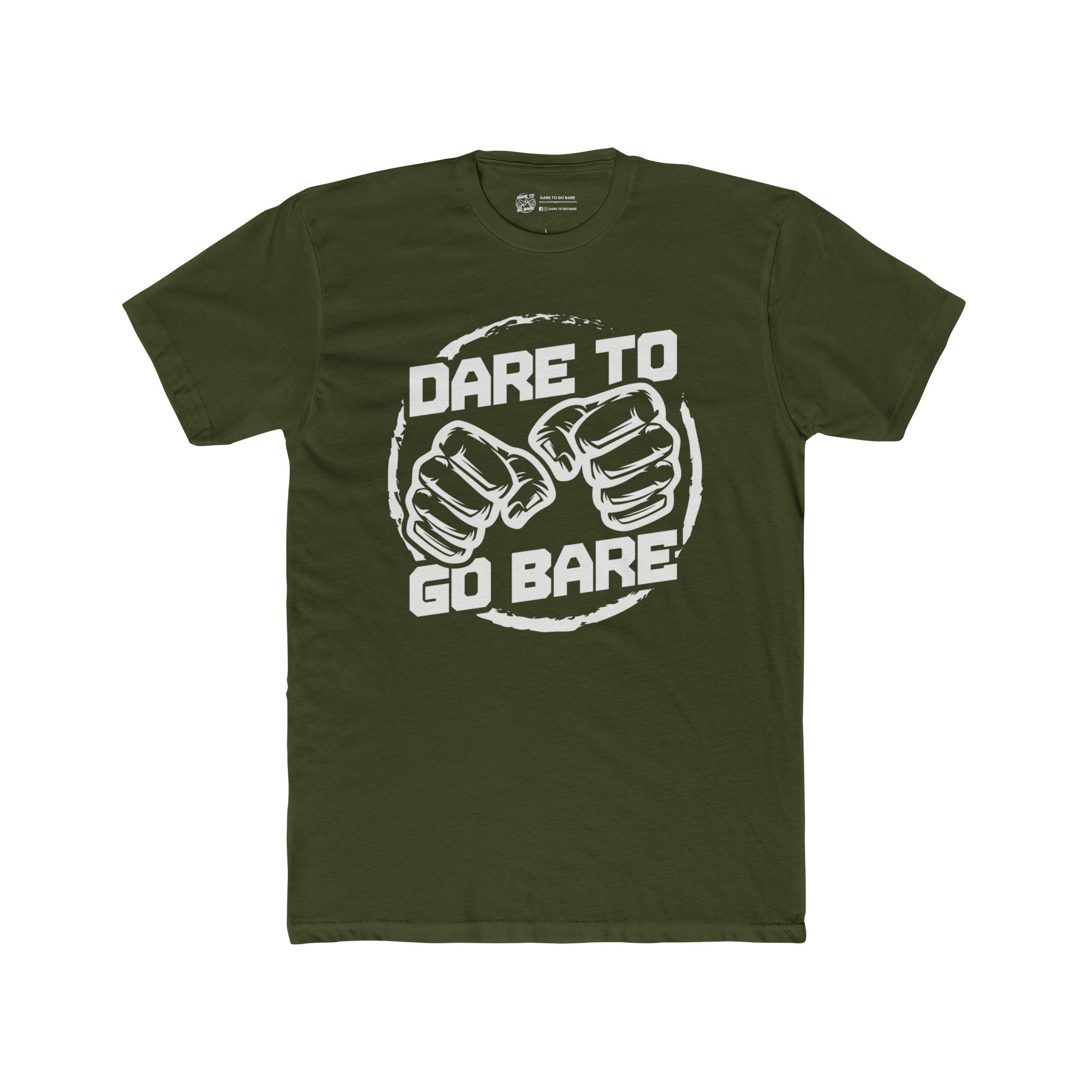 Dare To Go Bare Official Tee (Dark) - Image 7