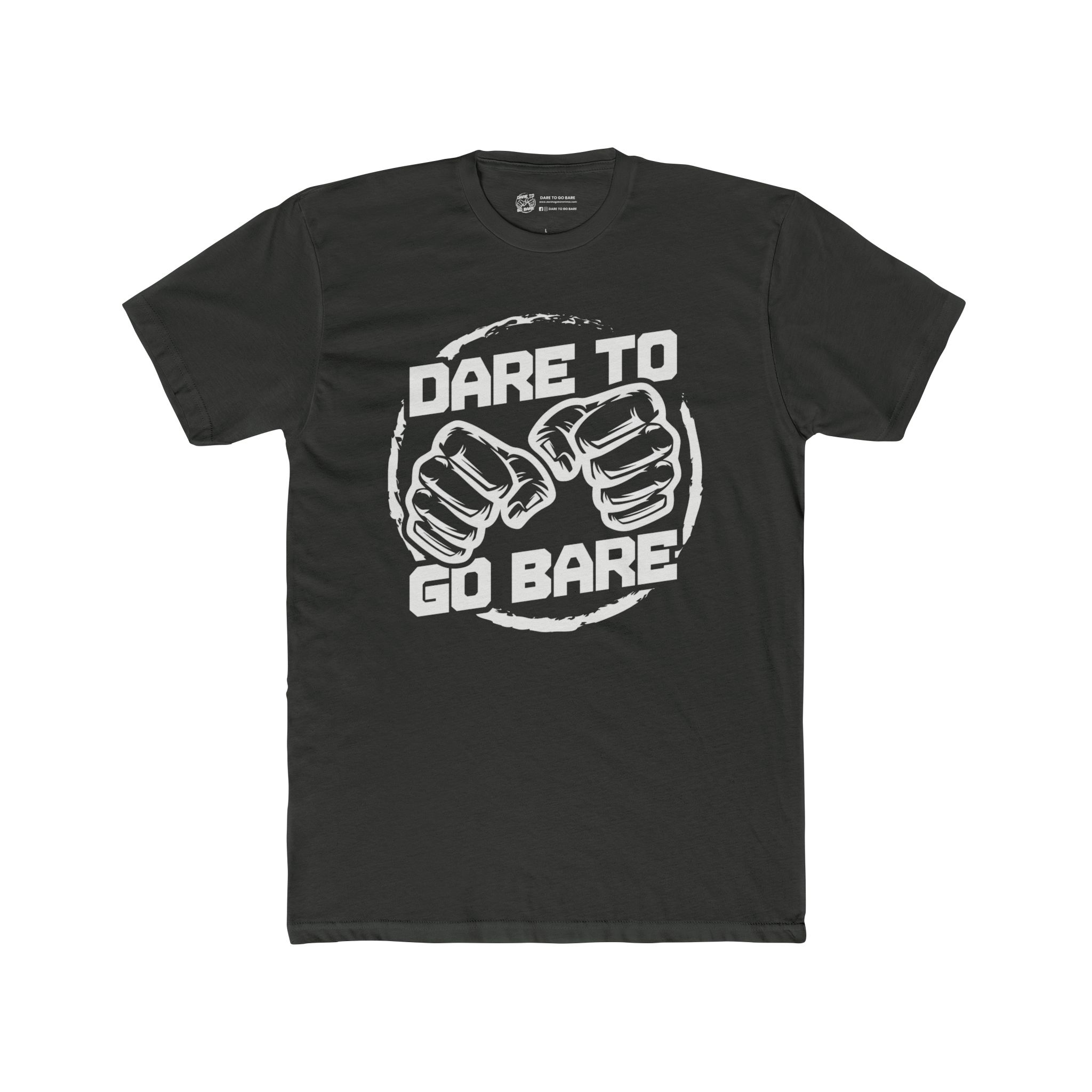 Dare To Go Bare Official Tee (Dark) - Image 10