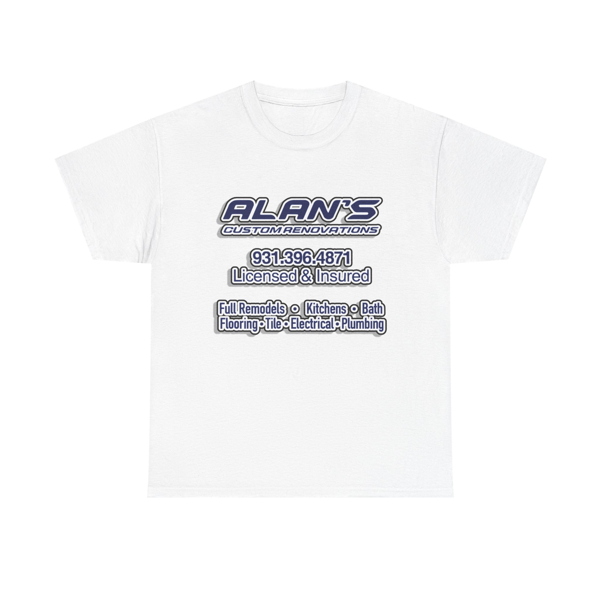 Unisex Alan's Custom Renovation Tee (Light) - Image 2
