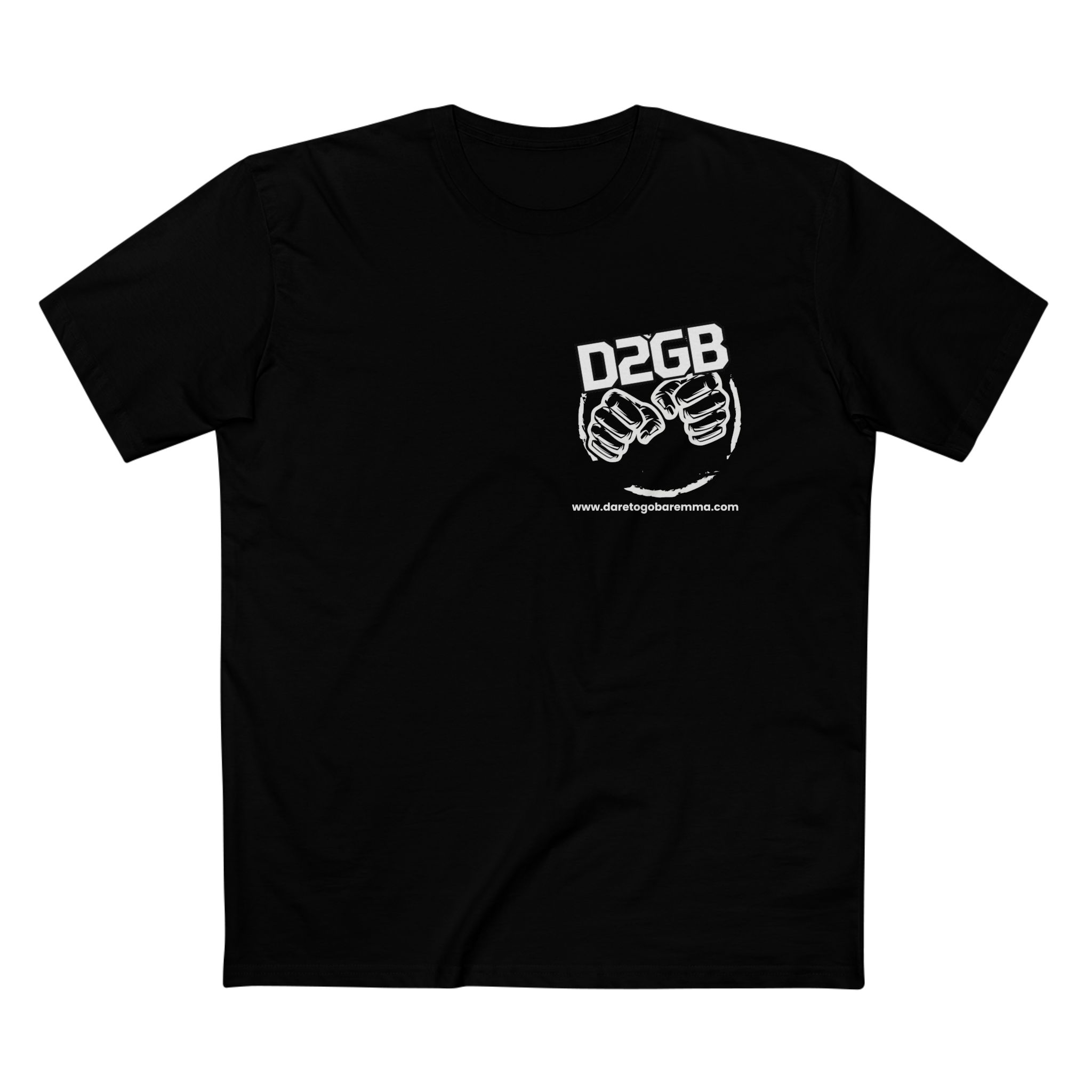 D2GB Back-to-back Tee (Black) - Image 2