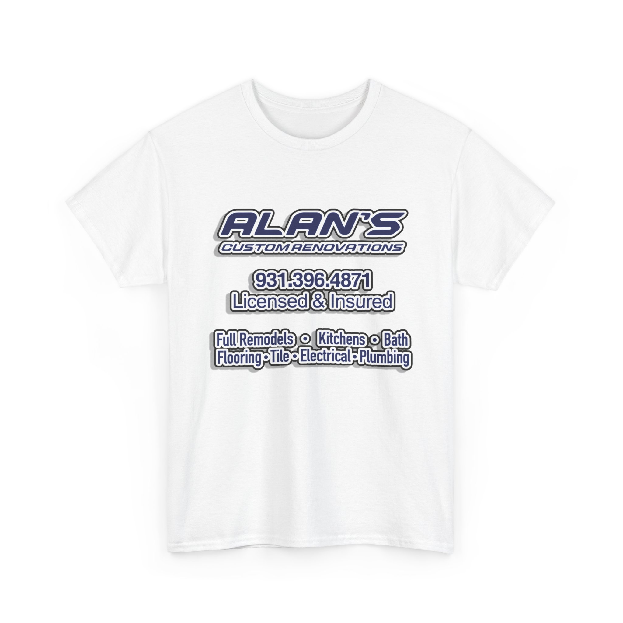 Unisex Alan's Custom Renovation Tee (Light) - Image 3