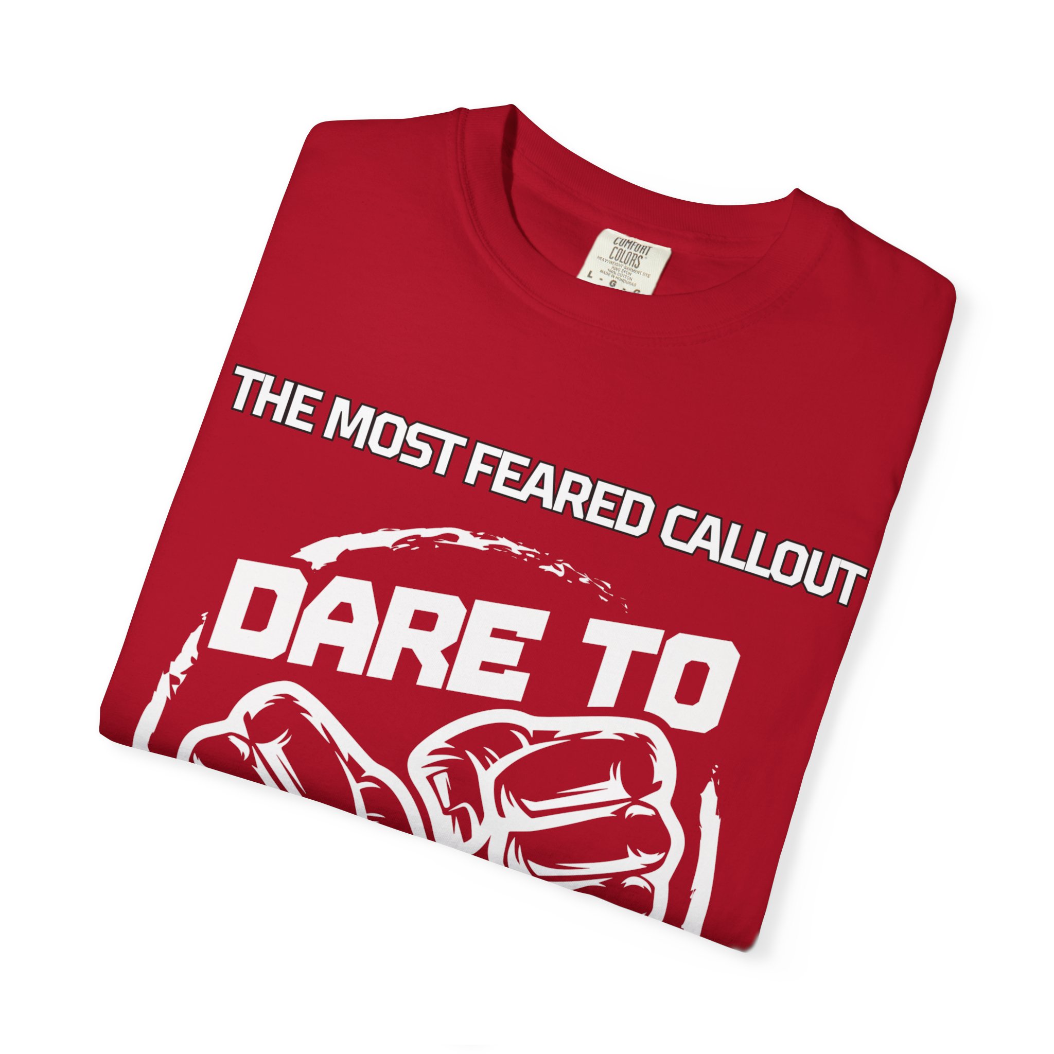 Dare to Go Bare Graphic T‑Shirt with Tagline - Image 37