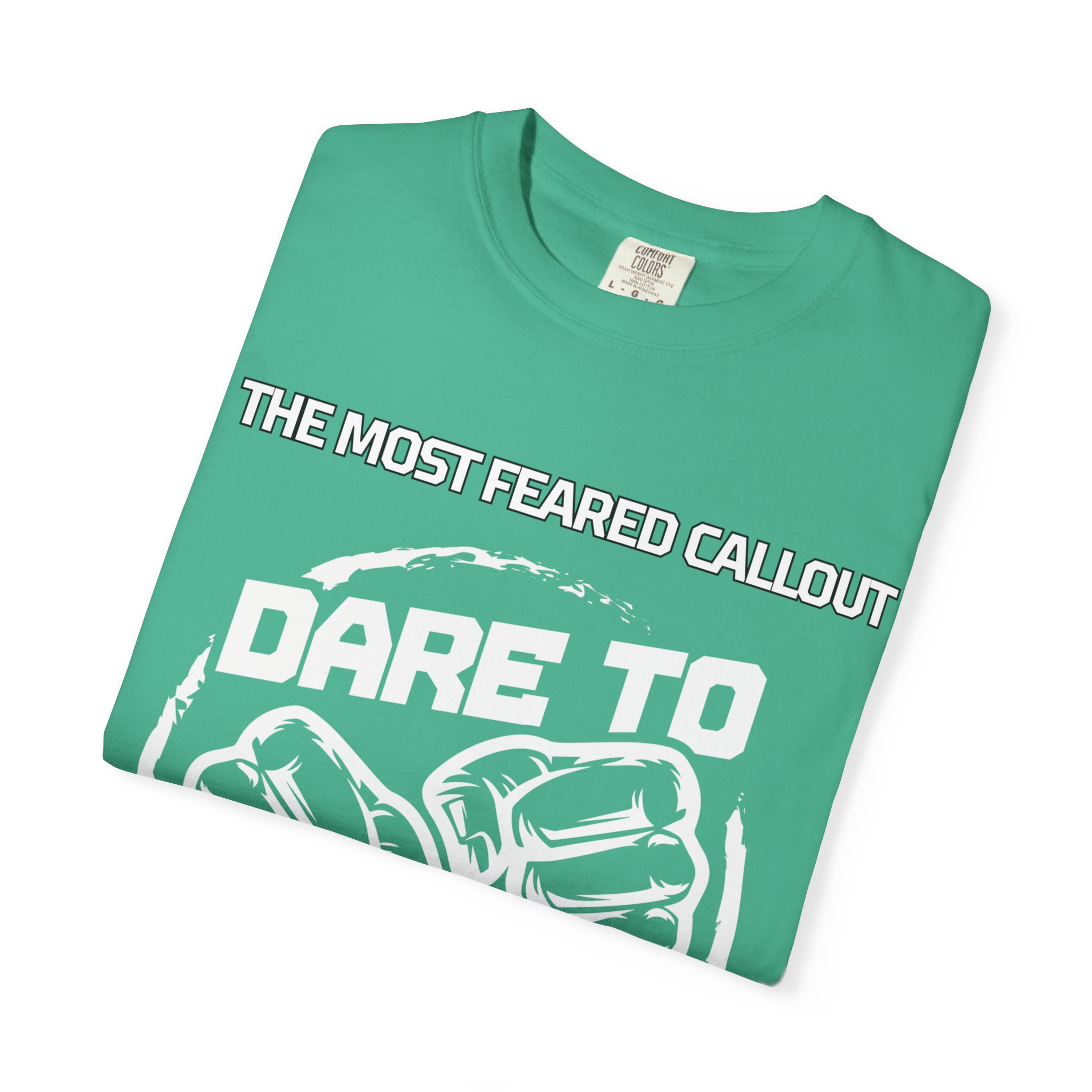 Dare to Go Bare Graphic T‑Shirt with Tagline - Image 51