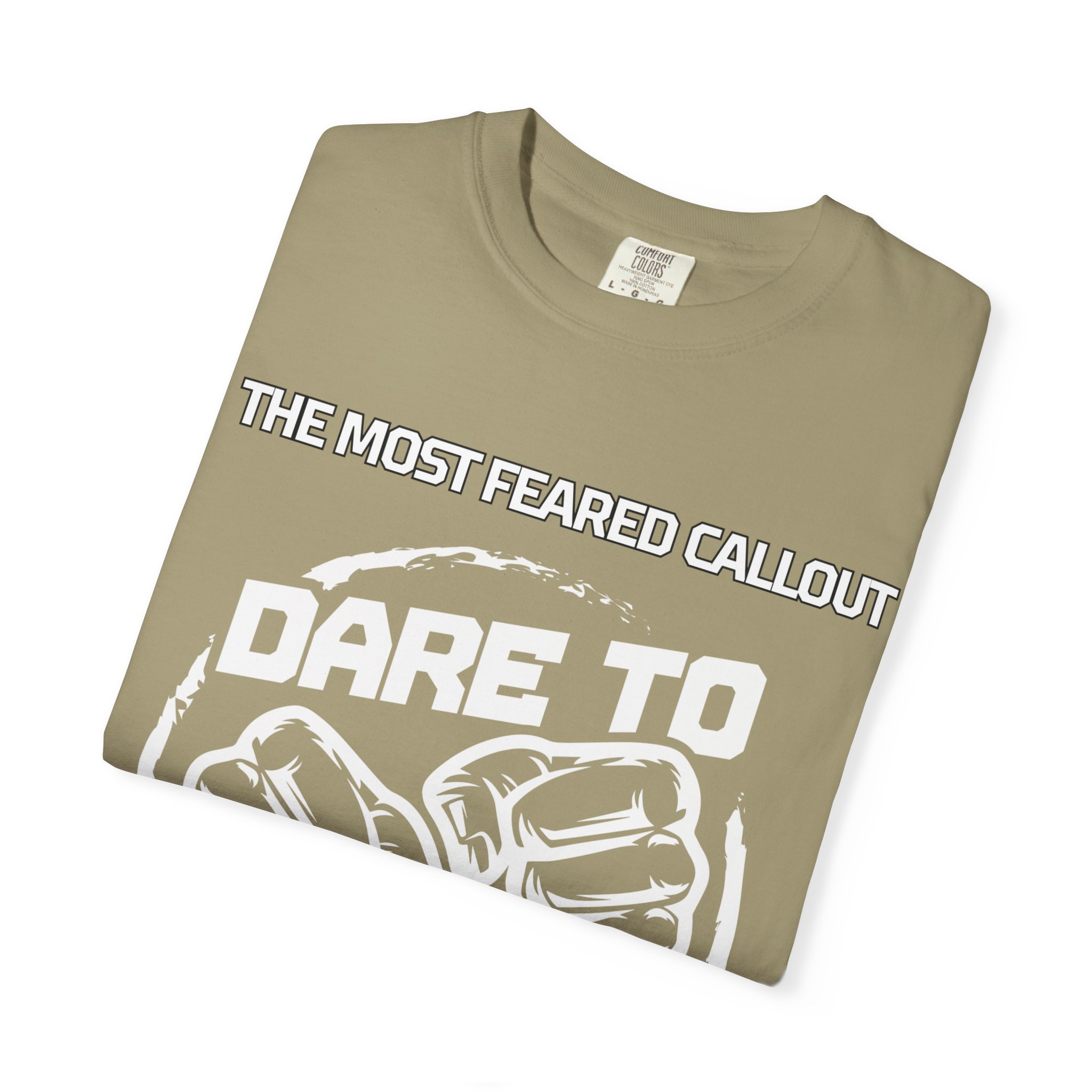 Dare to Go Bare Graphic T‑Shirt with Tagline - Image 43