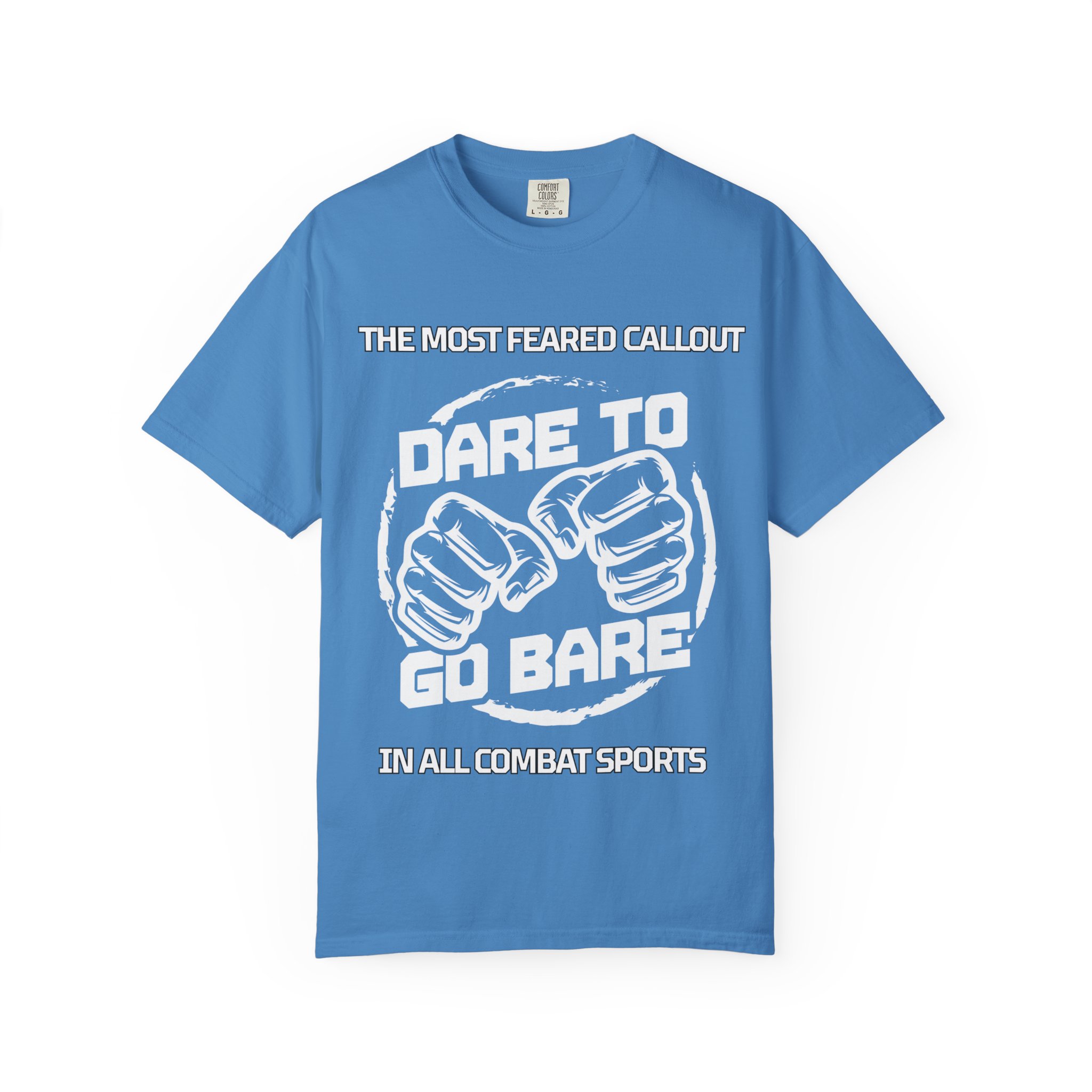 Dare to Go Bare Graphic T‑Shirt with Tagline - Image 53