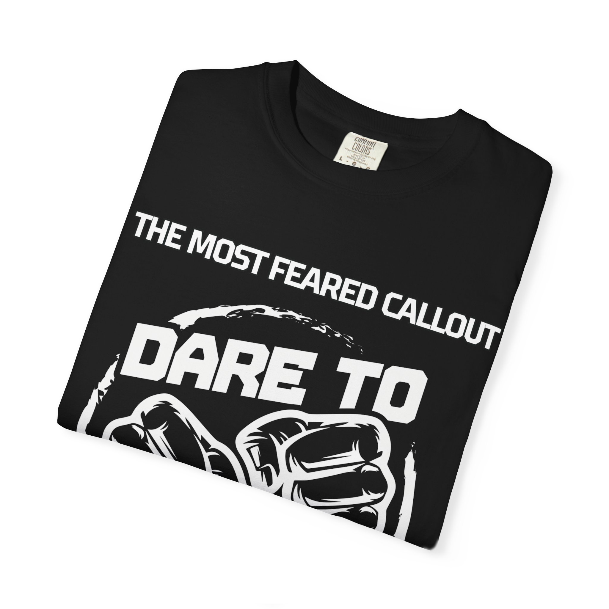 Dare to Go Bare Graphic T‑Shirt with Tagline - Image 59